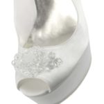 MARGHERITA dettaglio • Stella Blanc: wedding shoes Made in Italy
