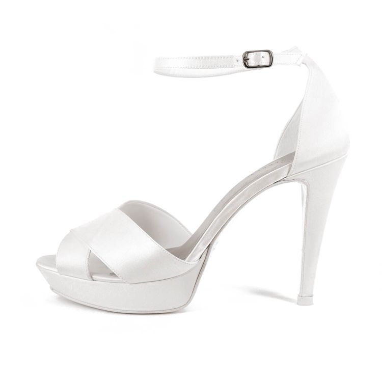 GIGLIO T100 • Stella Blanc: wedding shoes Made in Italy