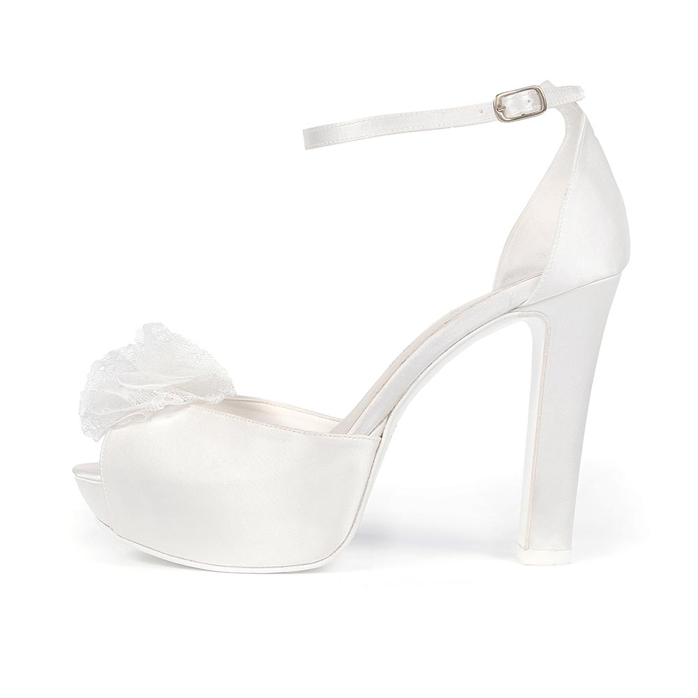 AMARYLIS • Stella Blanc: wedding shoes Made in Italy