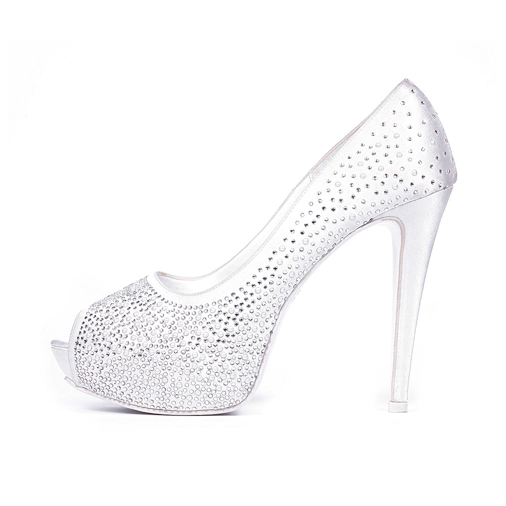 IRIS • Stella Blanc: wedding shoes Made in Italy