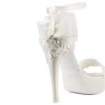 FIORDALISO dettaglio • Stella Blanc: wedding shoes Made in Italy