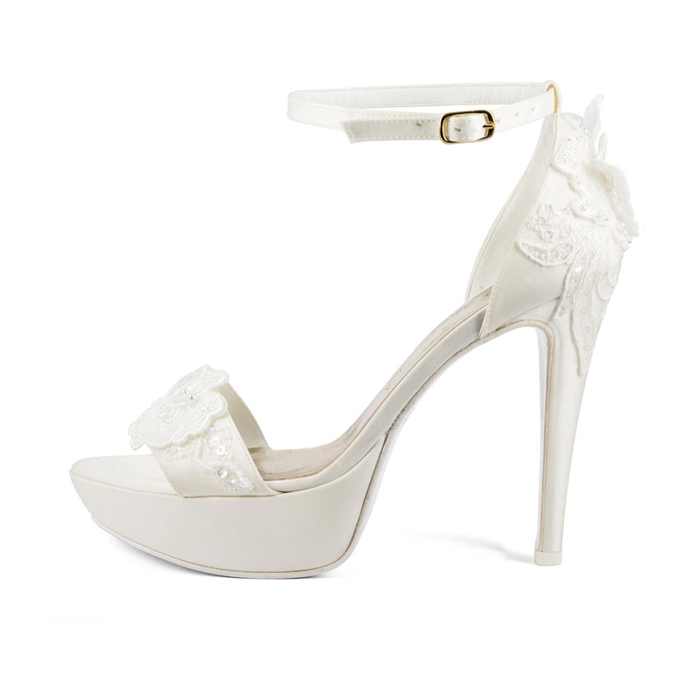 FIORDALISO • Stella Blanc: wedding shoes Made in Italy