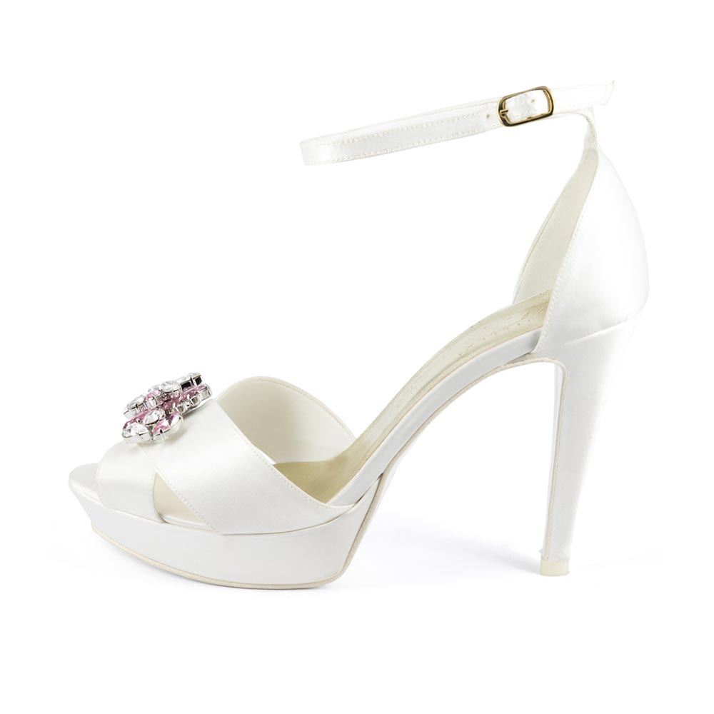 GIGLIO GIOIELLO • Stella Blanc: wedding shoes Made in Italy